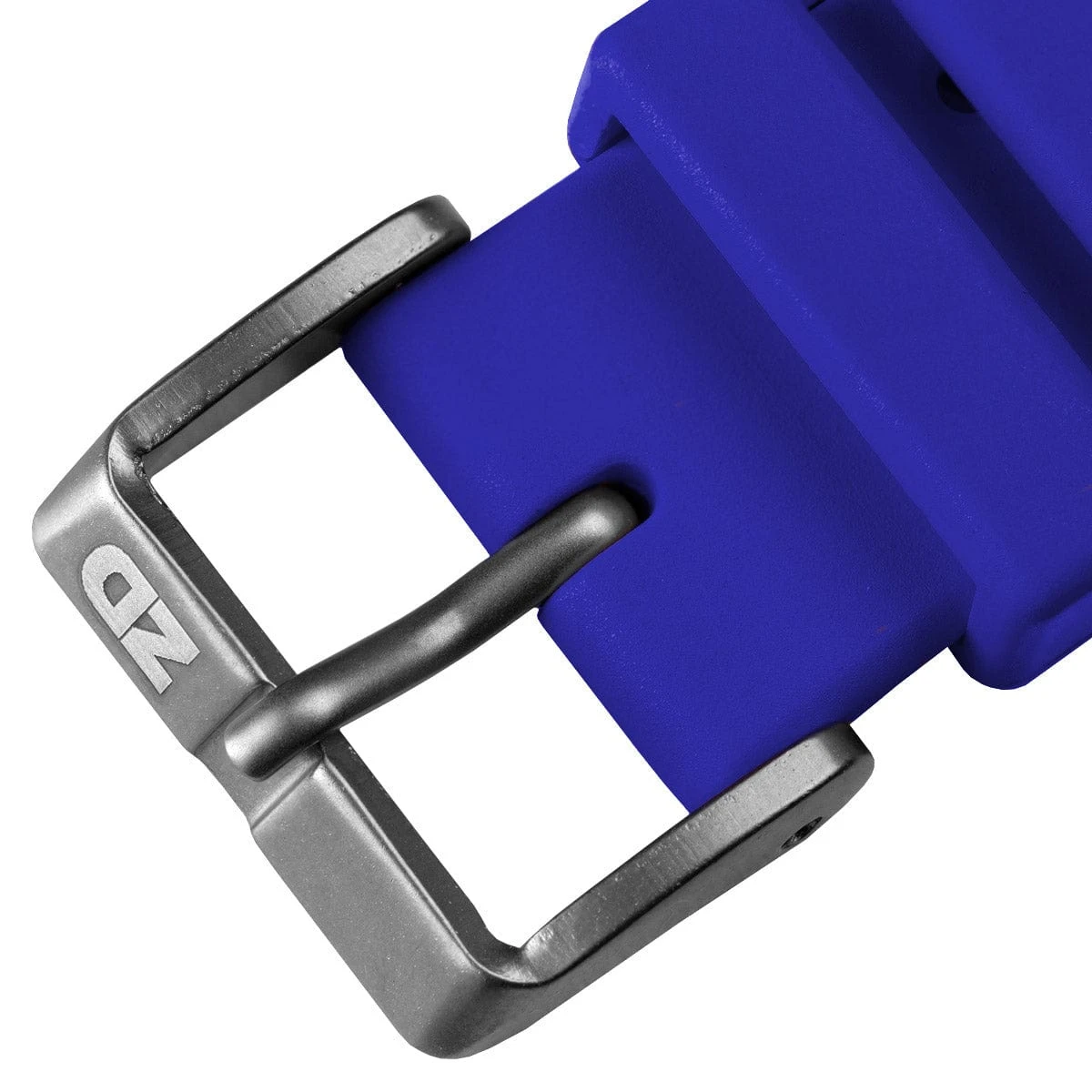 ZULUDIVER 284 Italian Rubber Diver's Watch Strap - Royal Blue - Image 3