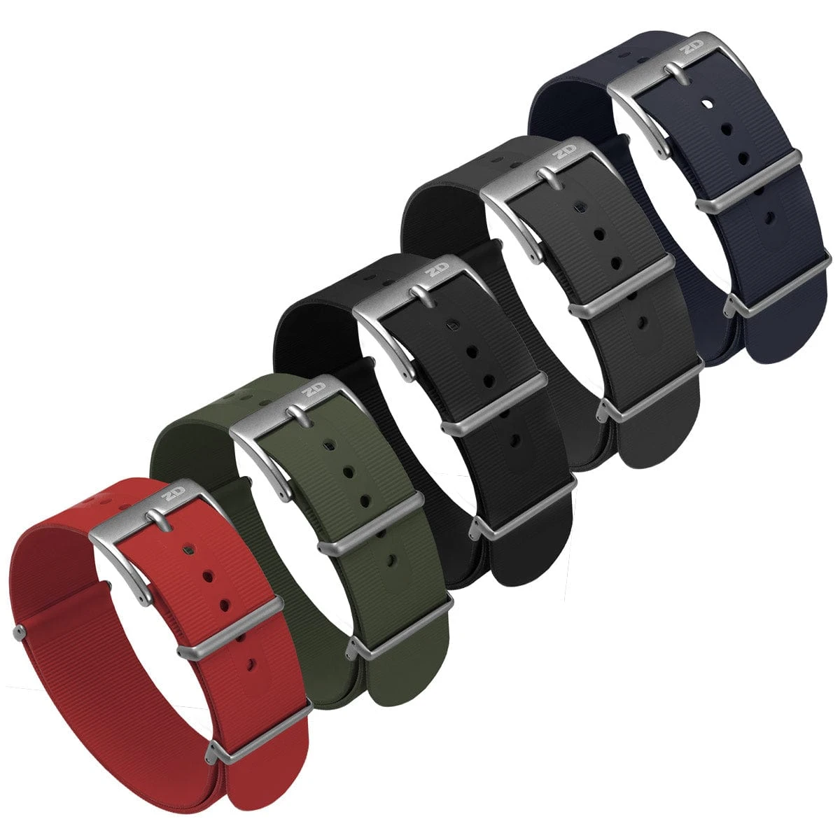 1973 British Military Watch Strap: 328 MARINE - Tactical - Green - Image 5