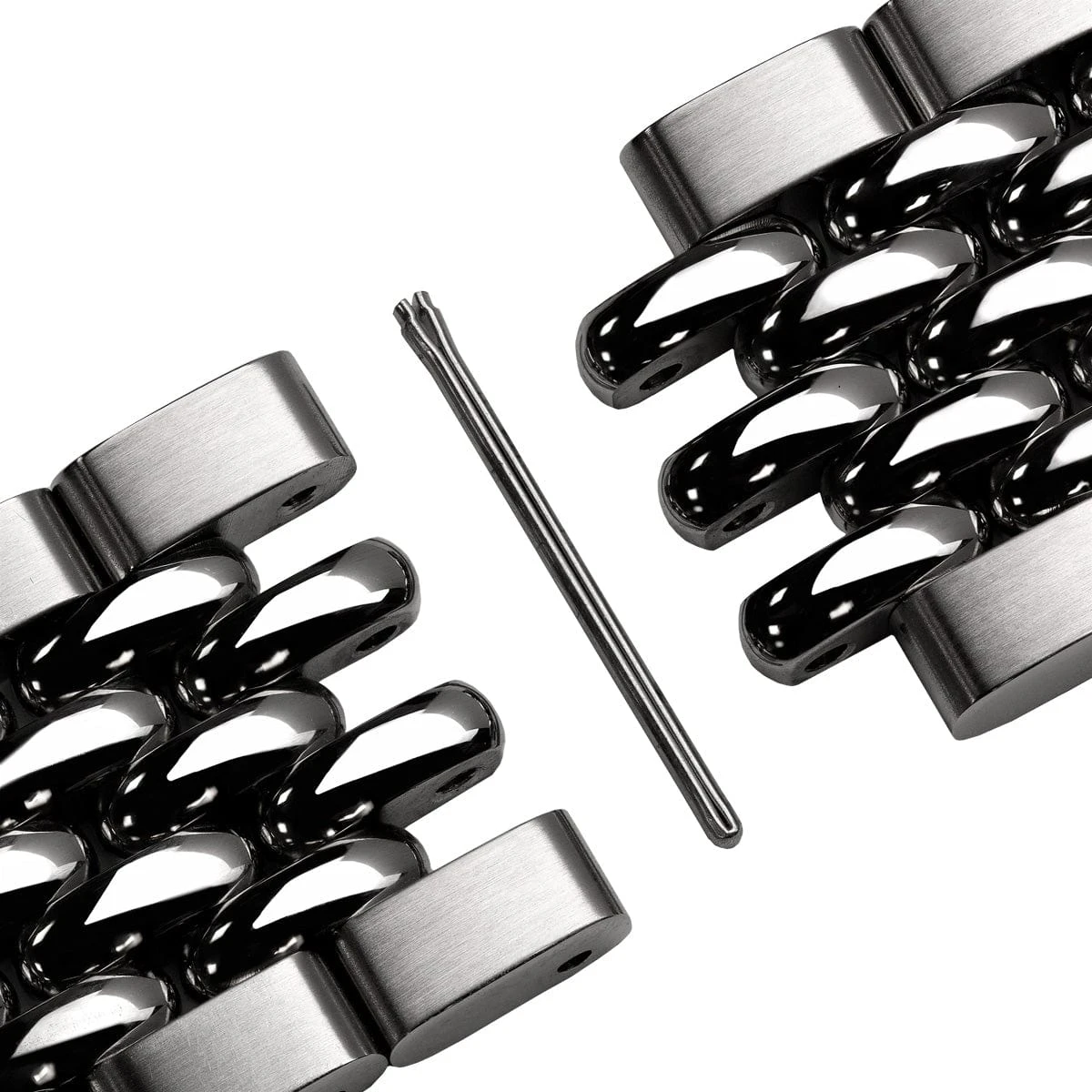 ZULUDIVER Beads Of Rice Premium Watch Strap - Silver - Image 6