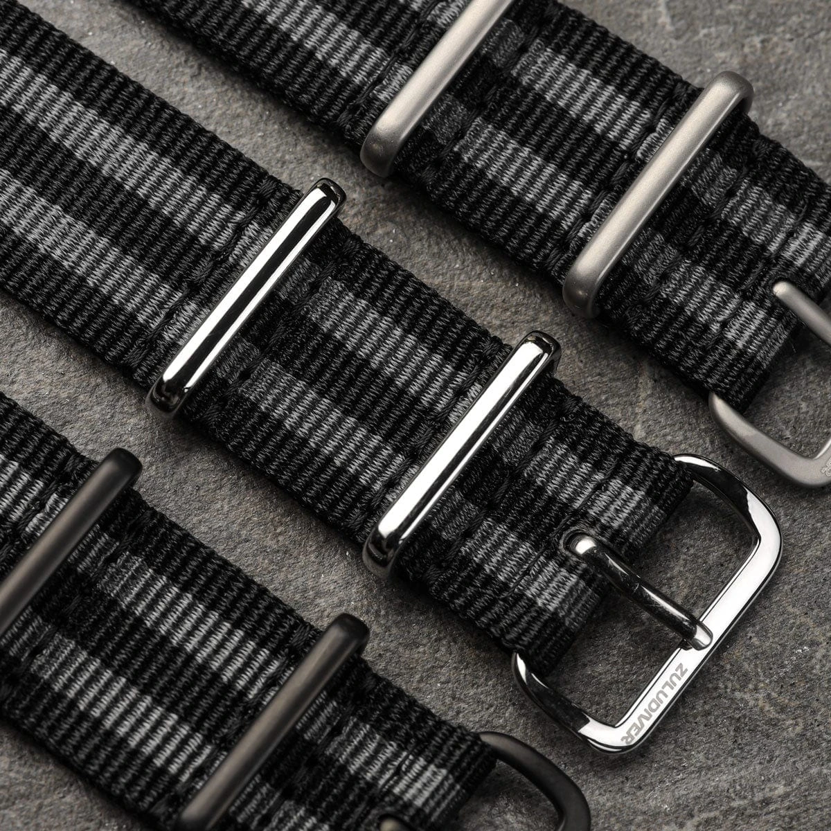 ZULUDIVER 1973 British Military Watch Strap: CADET Bond - Classic - Satin - Image 5