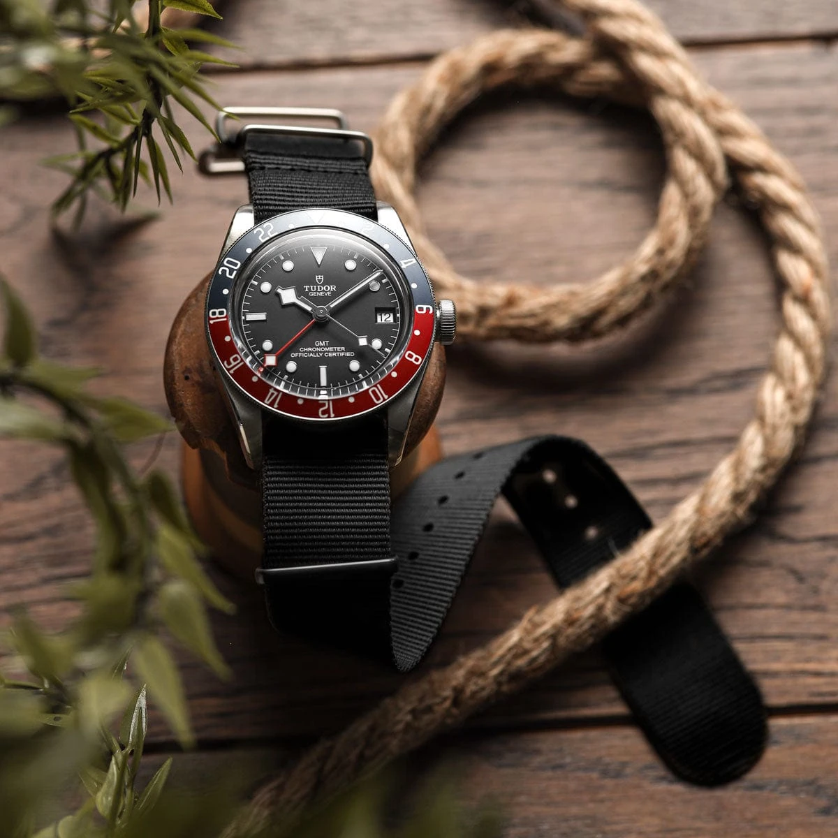 ZULUDIVER 1973 British Military Watch Strap: CADET - Combat Black - Polished - Image 2