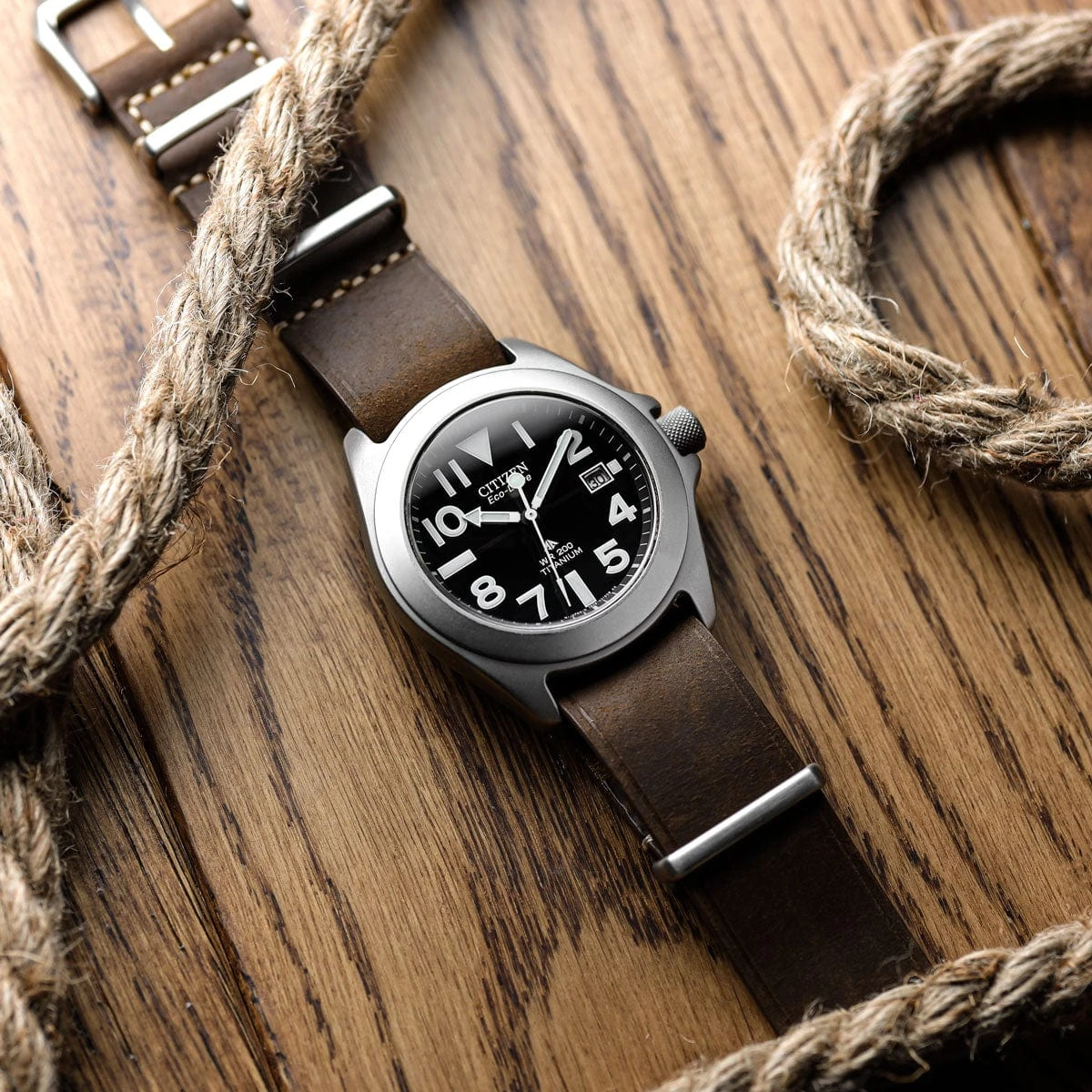 ZULUDIVER 1973 British Military Watch Strap: OXFORD - Chestnut Brown - Image 7