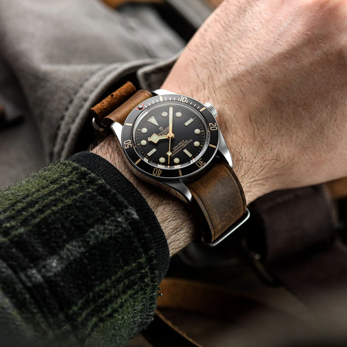 ZULUDIVER 1973 British Military Watch Strap: OXFORD - Vintage Blue - Image 12