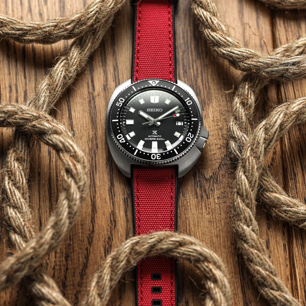 ZULUDIVER Endurance Extreme Rubber Watch Strap - Discovery - Image 2
