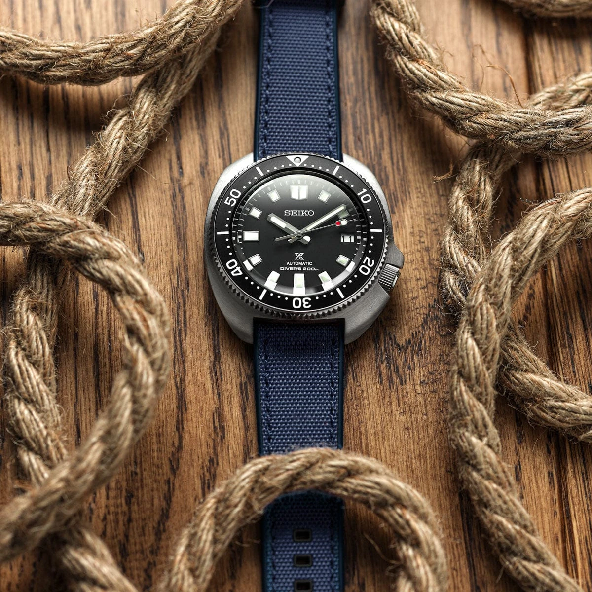 ZULUDIVER Endurance Extreme Rubber Watch Strap - Nautilus - Image 2