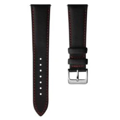 ZULUDIVER Mayday Regatta Sailcloth Divers Watch Strap - Red