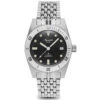Aquastar Model 60 Black Dial BOR Bracelet