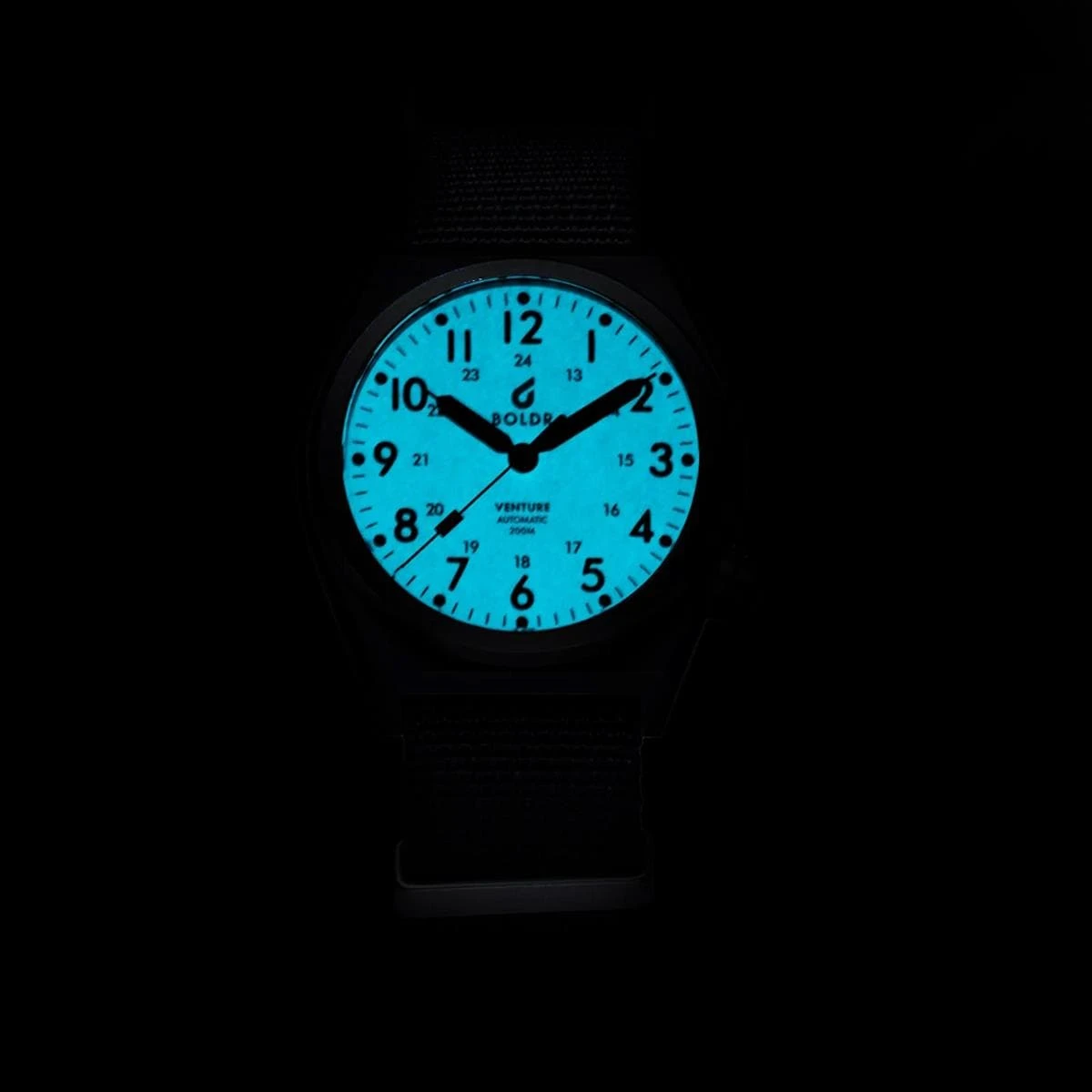 Boldr Venture Automatic Field Watch - Blue Moon - Image 3