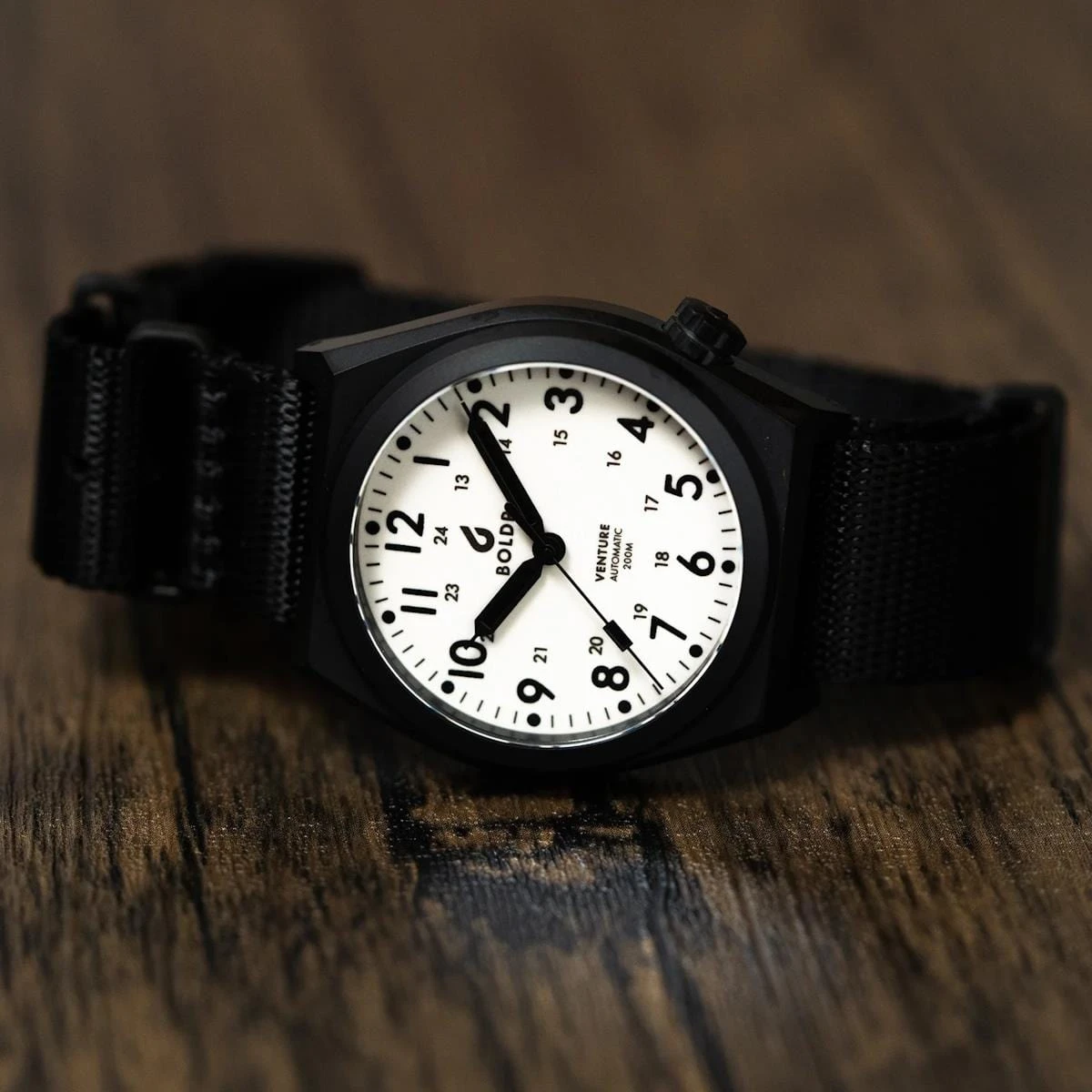 Boldr Venture Automatic Field Watch - Blue Moon - Image 4