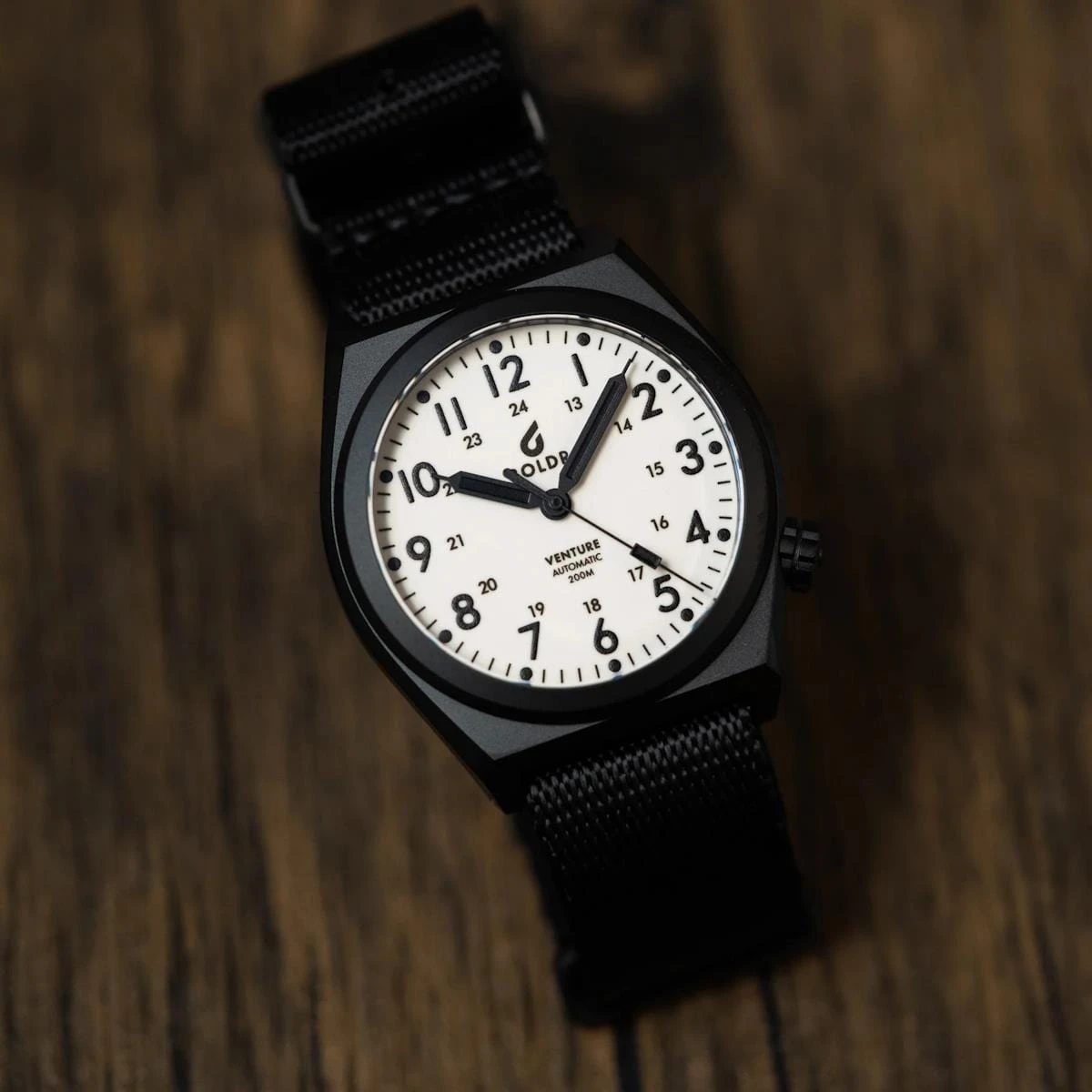 Boldr Venture Automatic Field Watch - Blue Moon - Image 5