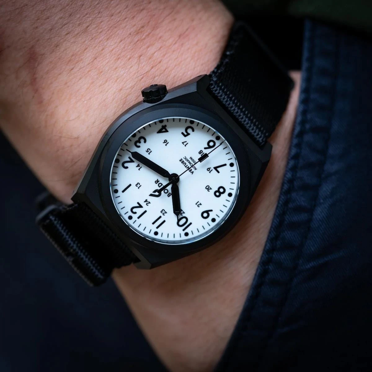 Boldr Venture Automatic Field Watch - Blue Moon - Image 7