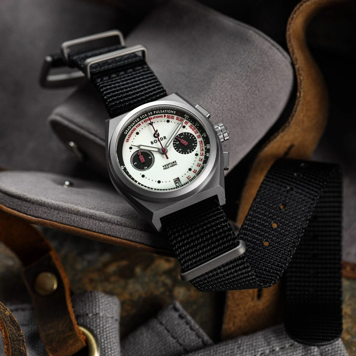 Boldr Venture Field Medic II Chronograph Watch - Image 3