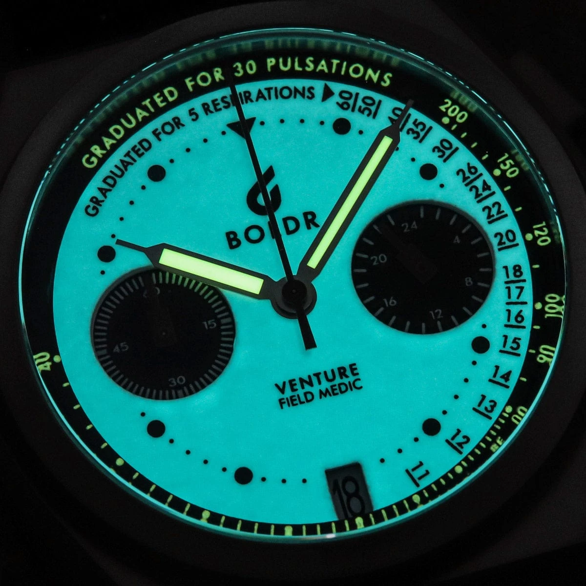 Boldr Venture Field Medic II Chronograph Watch - Image 6