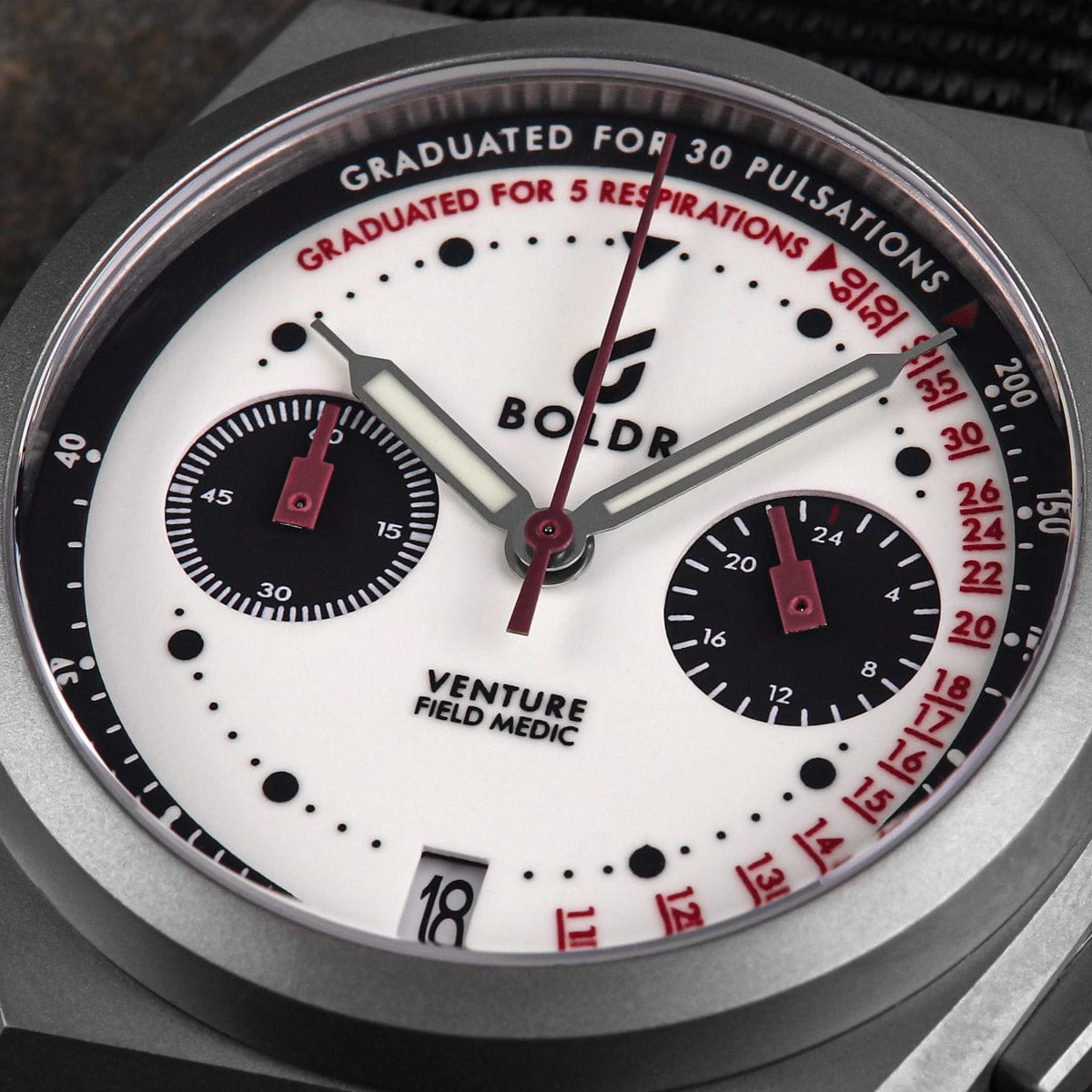 Boldr Venture Field Medic II Chronograph Watch - Image 7