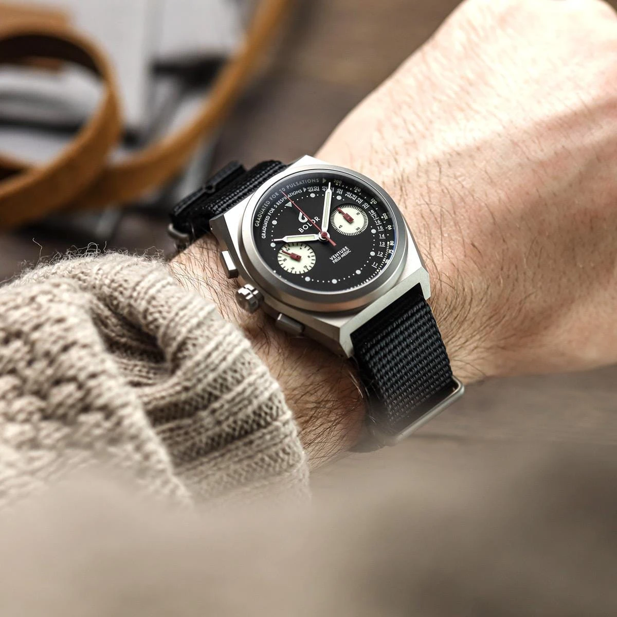 Boldr Venture Field Medic II Destro Chronograph Watch - Image 2