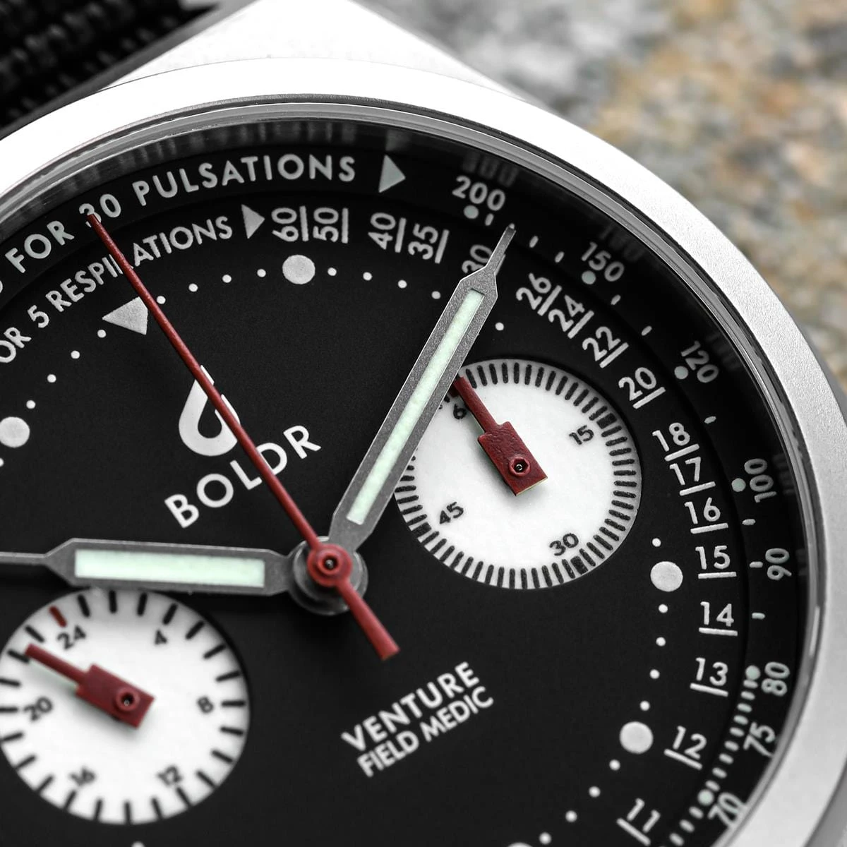 Boldr Venture Field Medic II Destro Chronograph Watch - Image 5