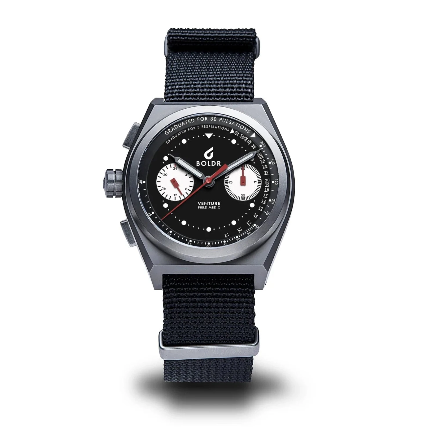 Boldr Venture Field Medic II Destro Chronograph Watch - Image 7