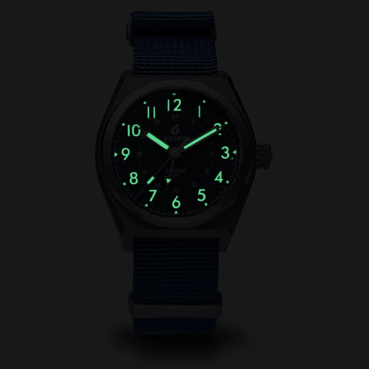 Boldr Venture GMT Field Watch - Blue - Image 7