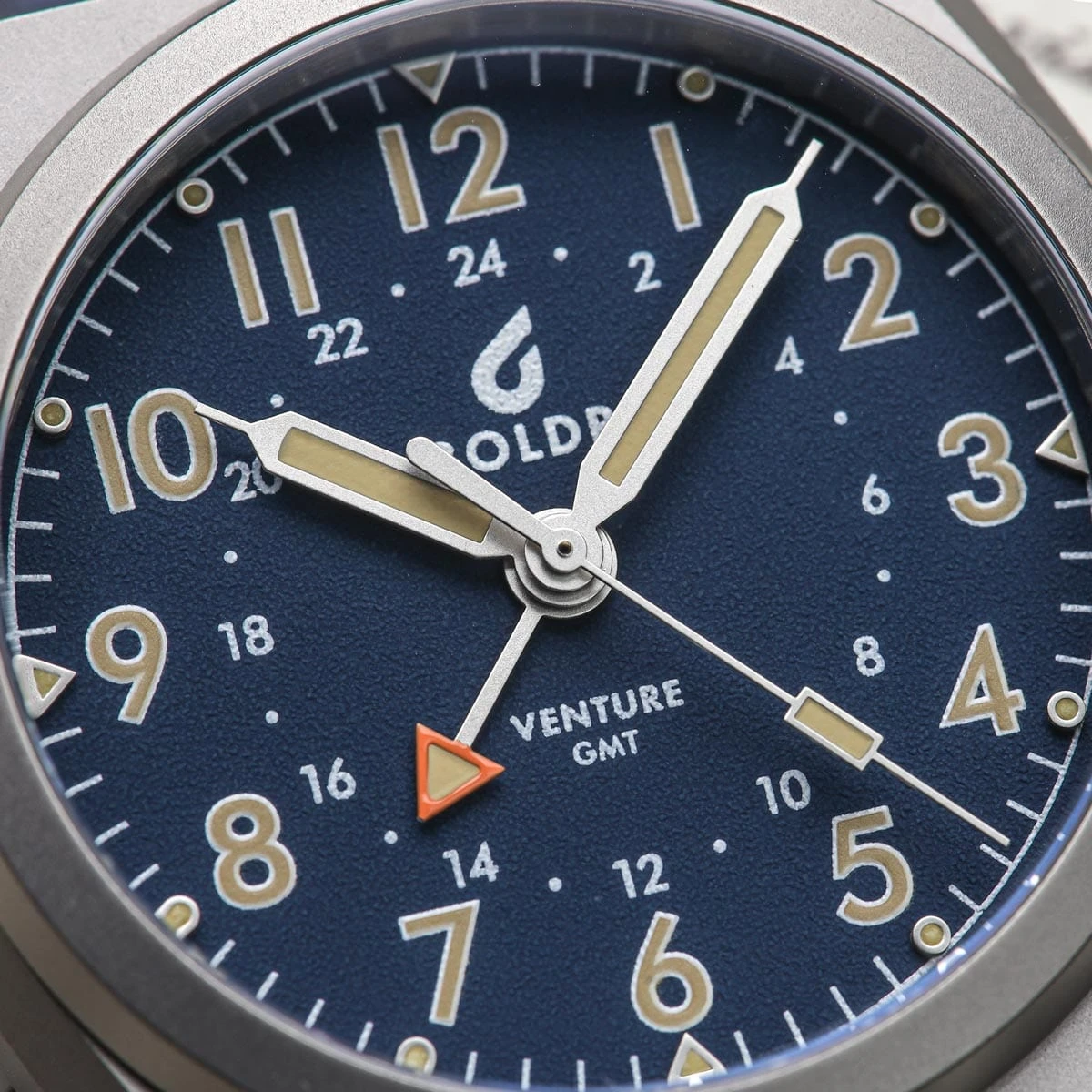 Boldr Venture GMT Field Watch - Blue - Image 6