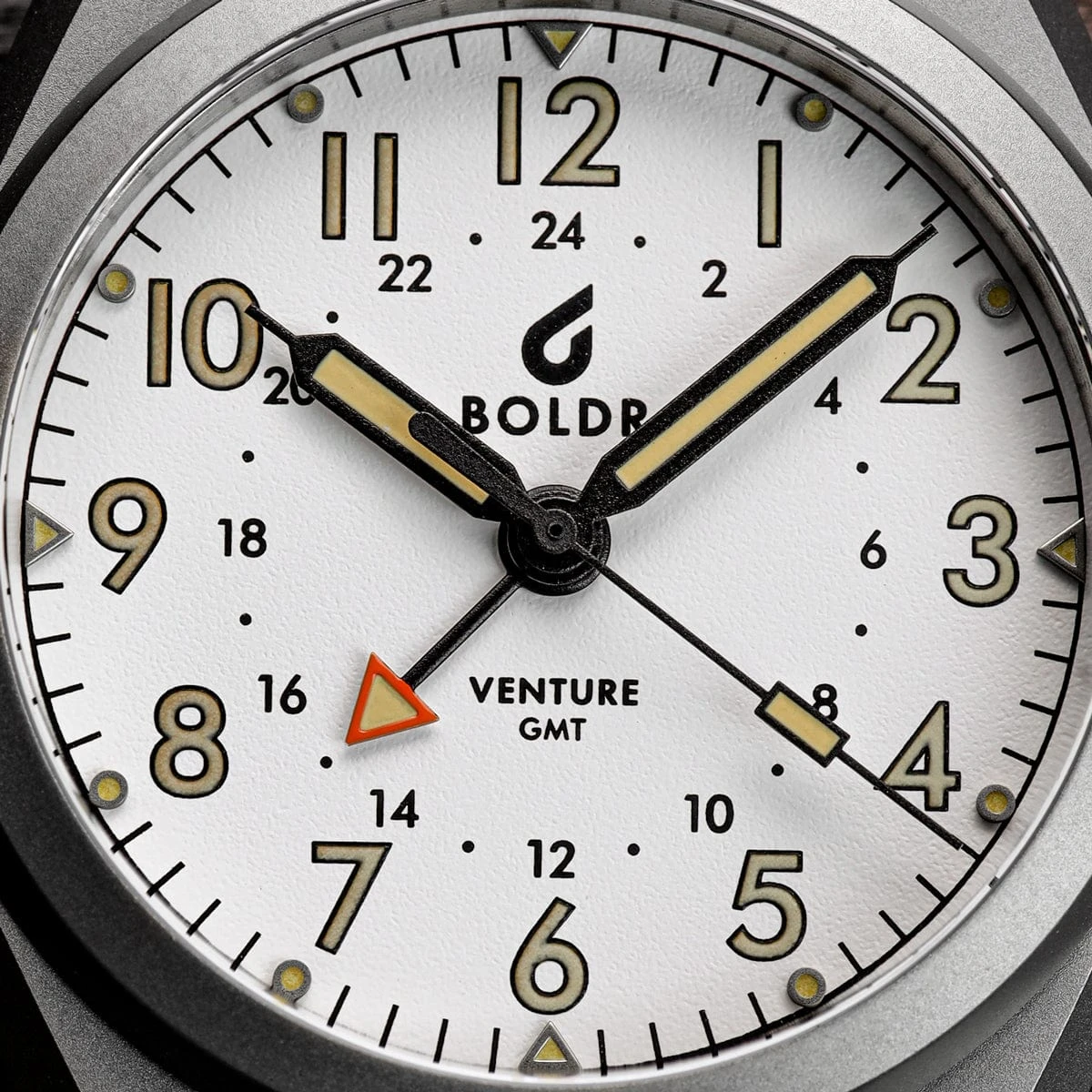 Boldr Venture GMT Field Watch - Khaki - Image 4