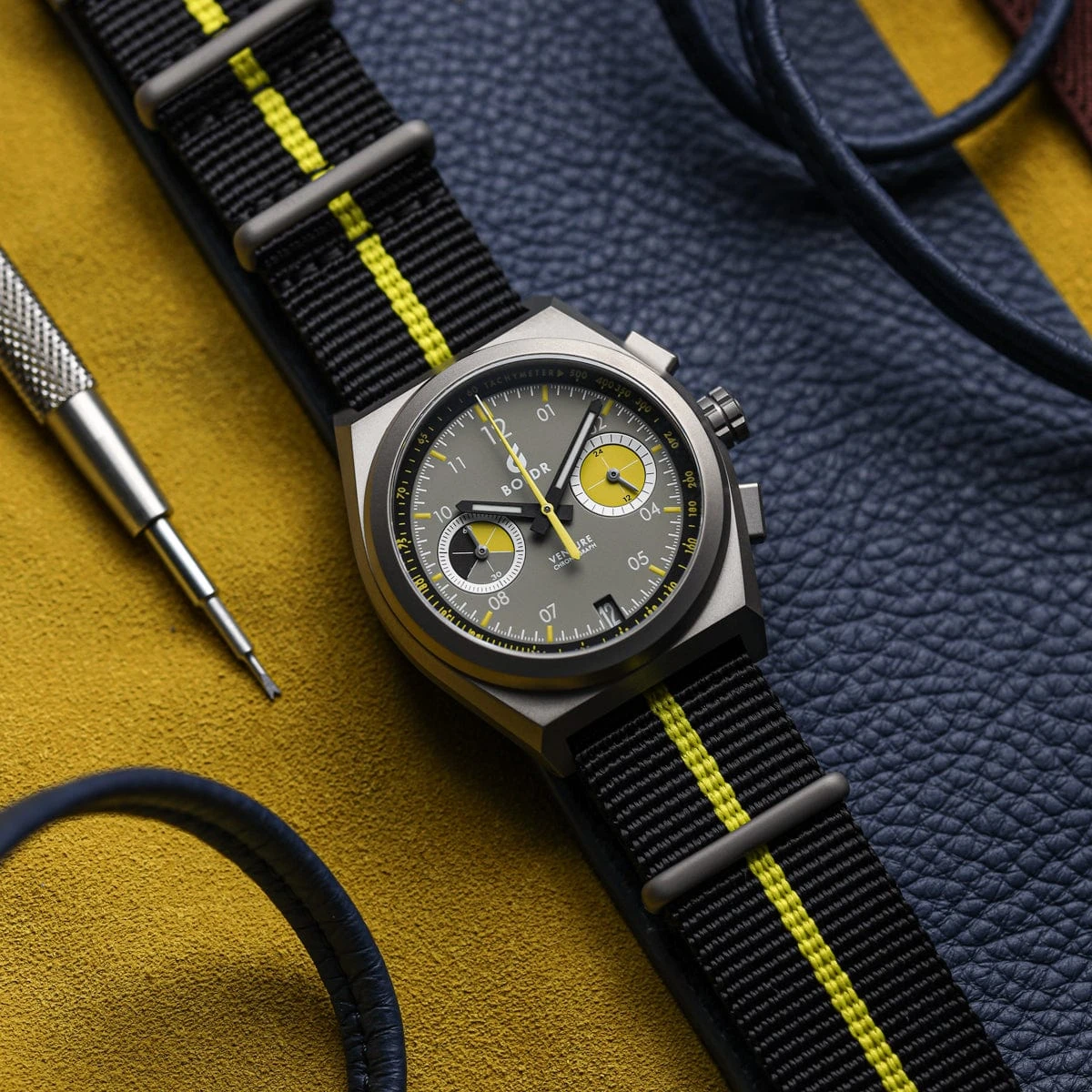 Boldr Venture Rally III Wells Junior Chronograph Watch - Image 4