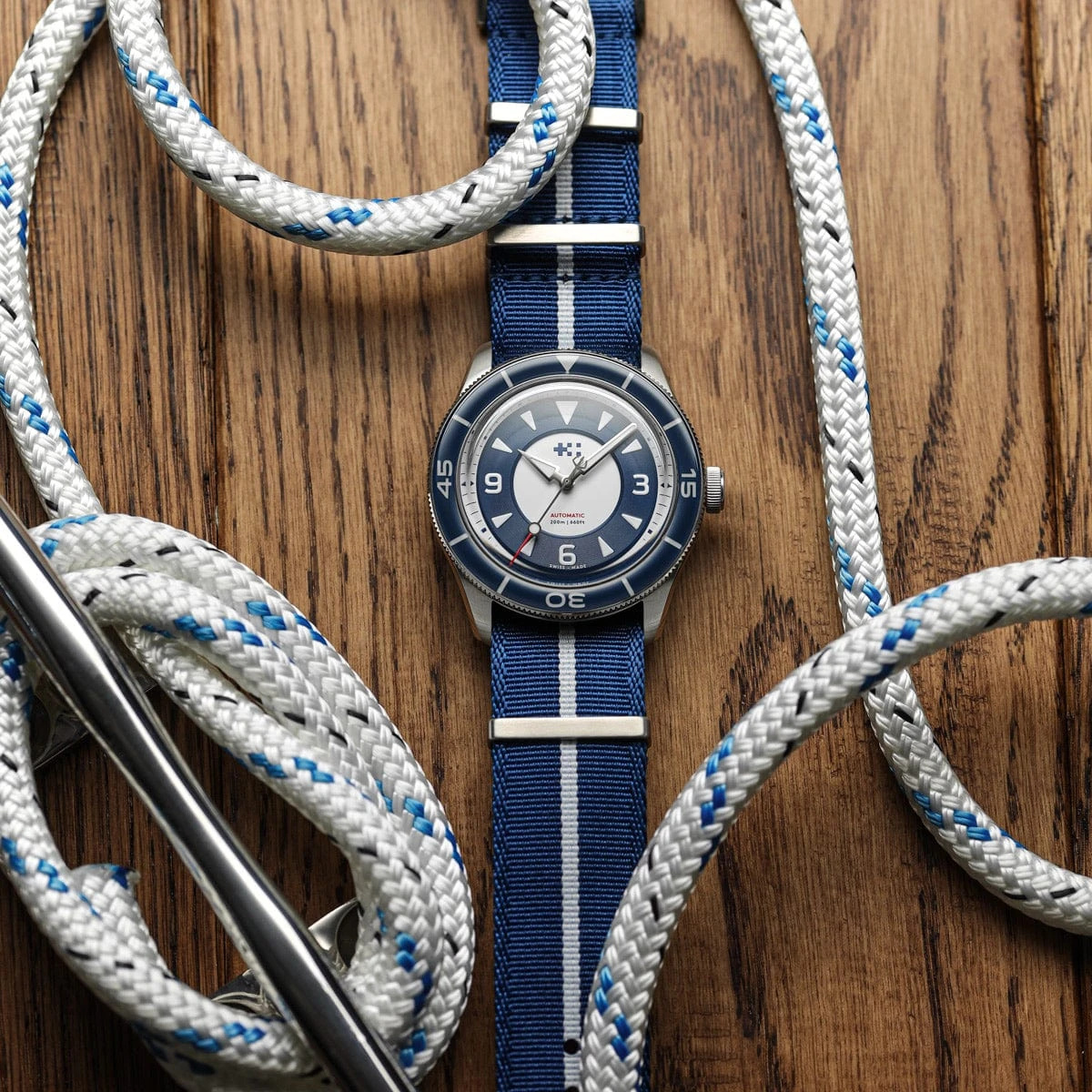 Christopher Ward + WatchGecko C65 Aquitaine - Stainless Steel Bracelet - Image 14