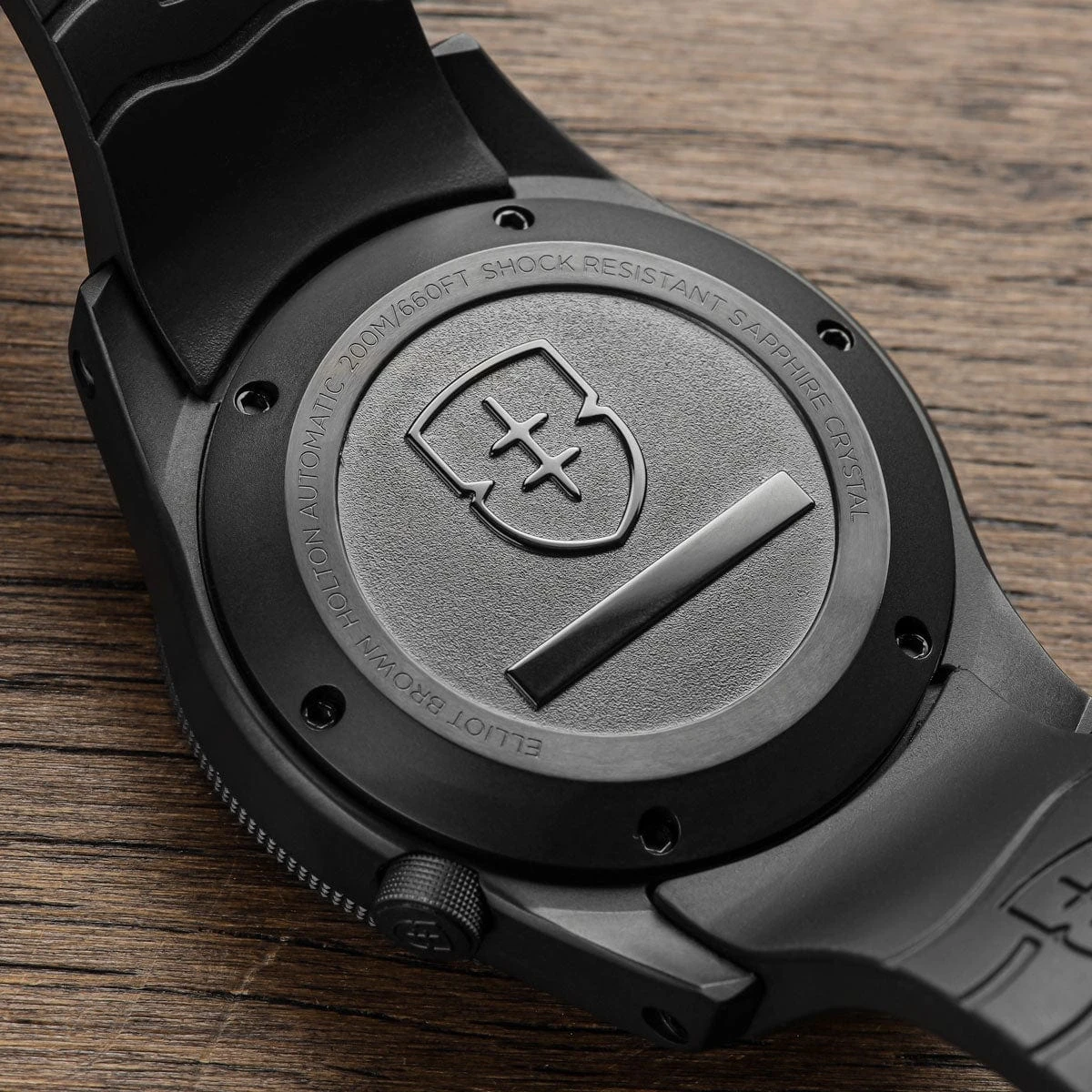 Elliot Brown Holton Automatic 101 - A10 - Black/Grey - Image 7