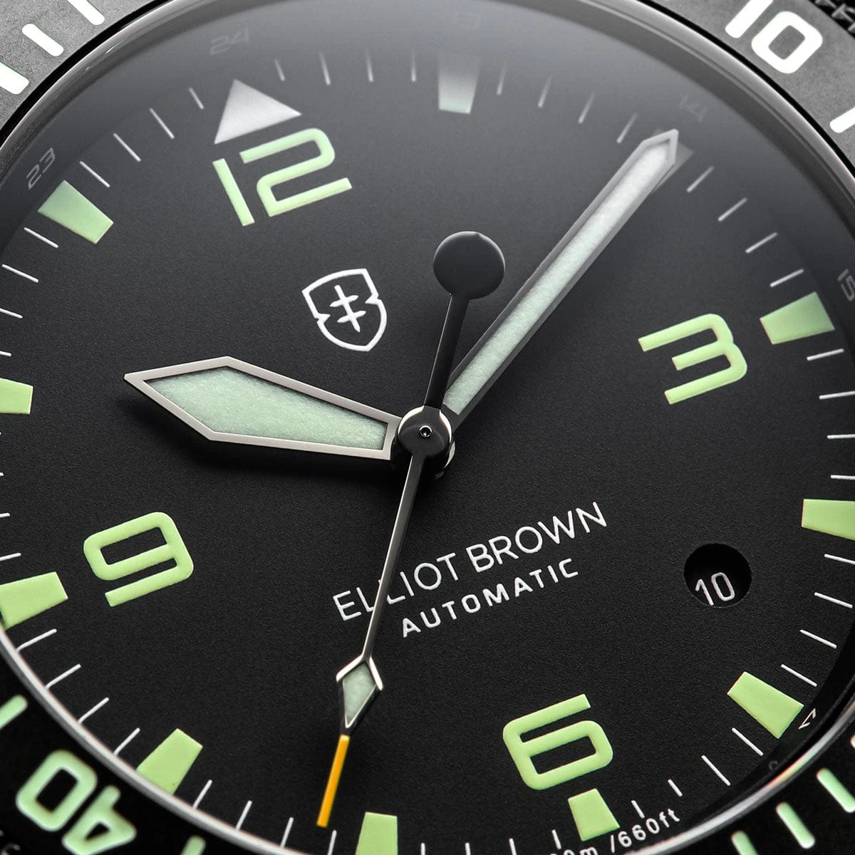 Elliot Brown Holton Automatic 101 - A10 - Black/Grey - Image 9