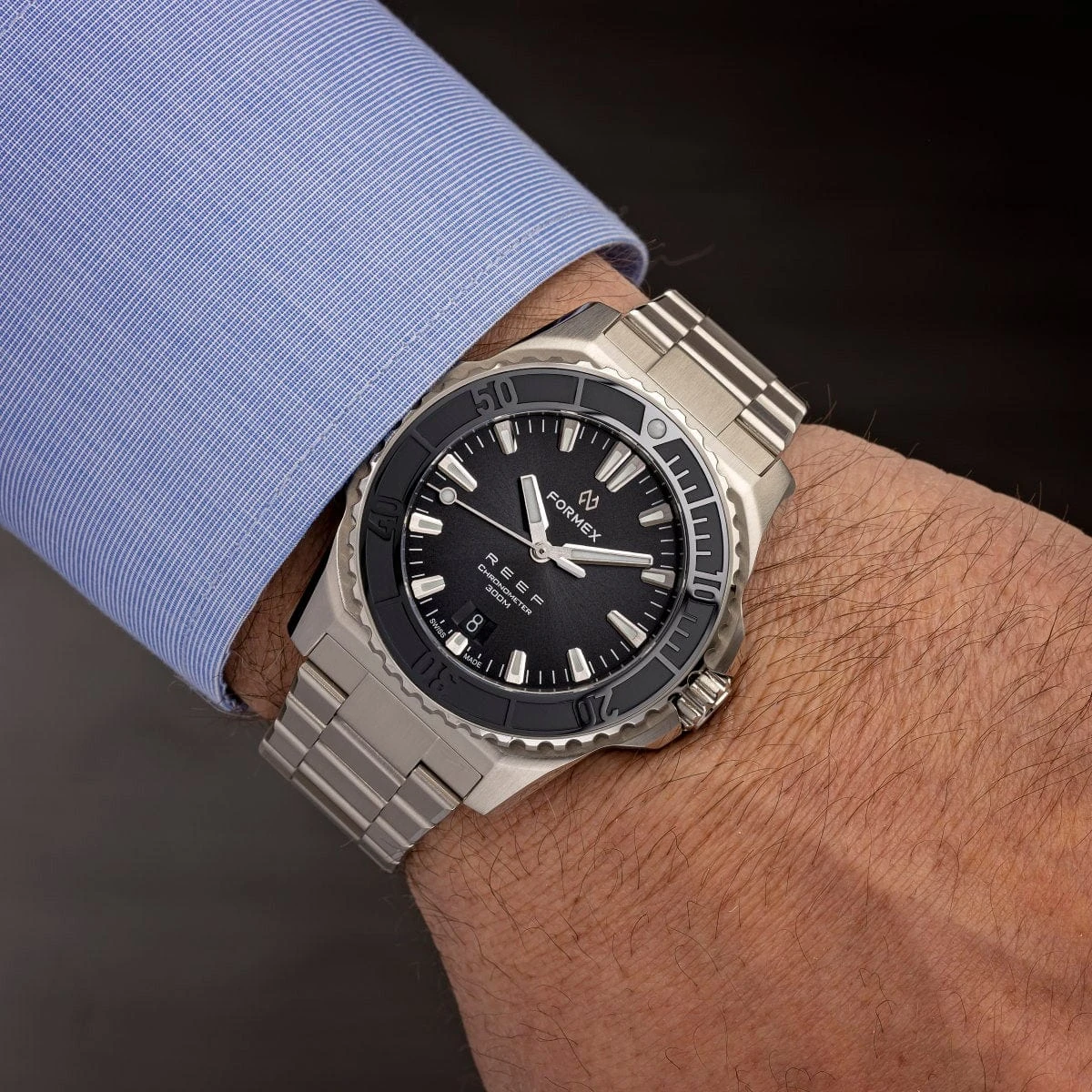 Formex REEF Automatic Chronometer - Green Dial / Green Bezel - Image 9