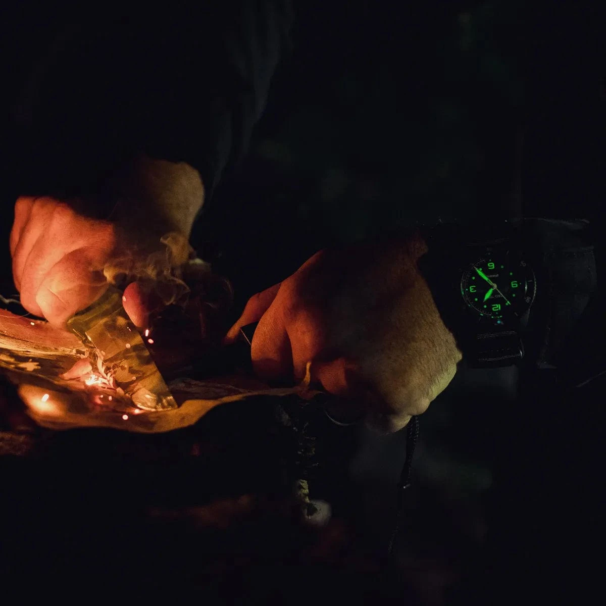 Geckota S-01 Phalanx Special Operations Watch - Blackout Edition - Tactical Set - Image 5