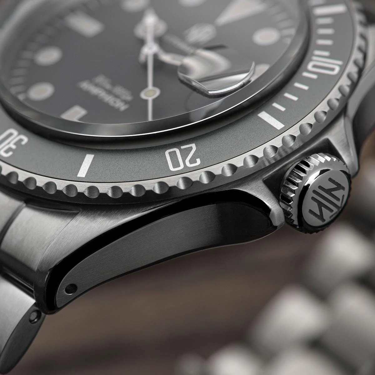 NTH Amphion Dive Watch - Anchor Grey - WatchGecko Exclusive - Image 4