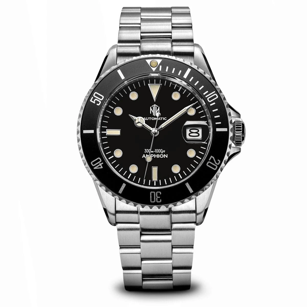 NTH Amphion Dive Watch - Onyx Black - WatchGecko Exclusive - Image 10