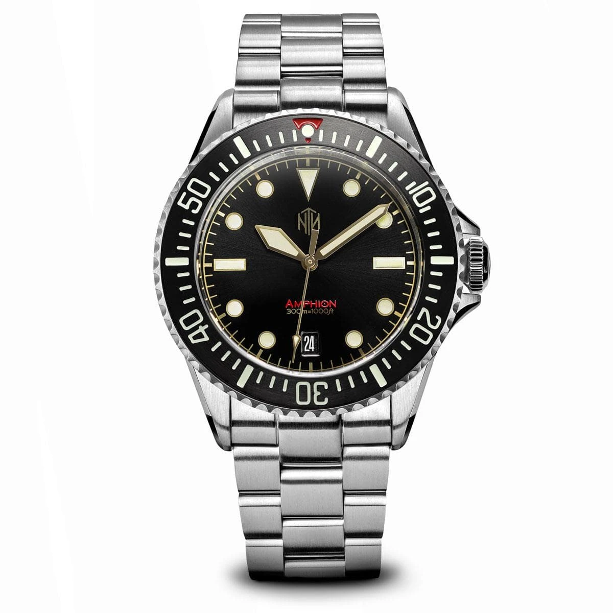 NTH Amphion Dive Watch - Vintage Gilt - Date