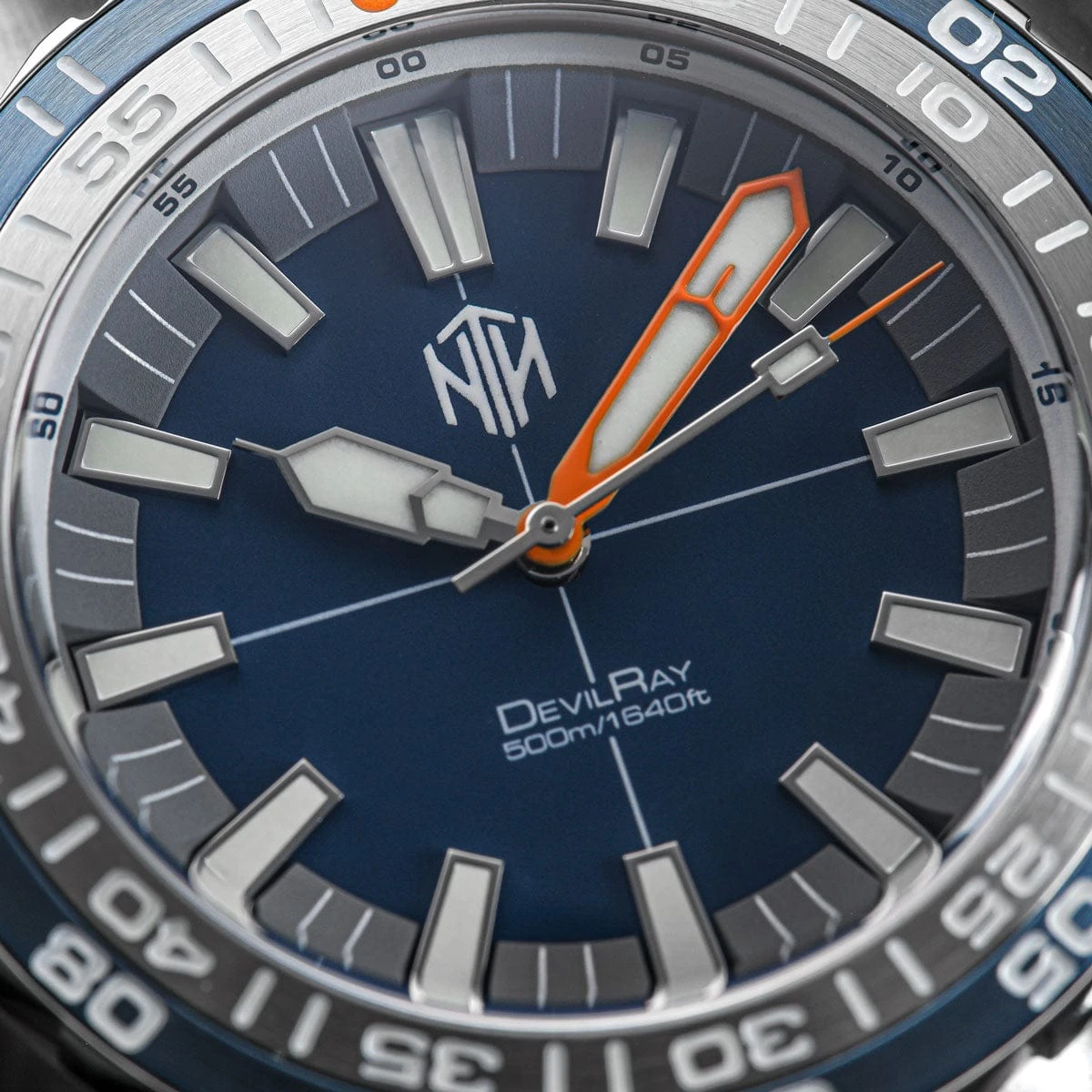 NTH DevilRay Dive Watch - Blue - WatchGecko Exclusive - Image 3
