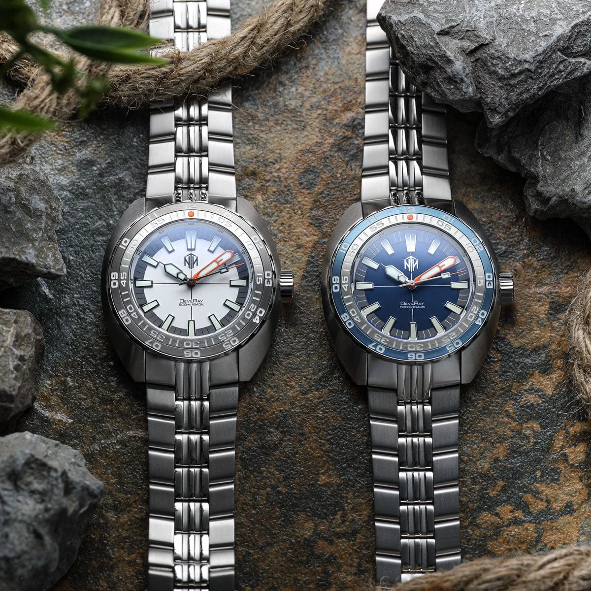 NTH DevilRay Dive Watch - Blue - WatchGecko Exclusive - Image 4