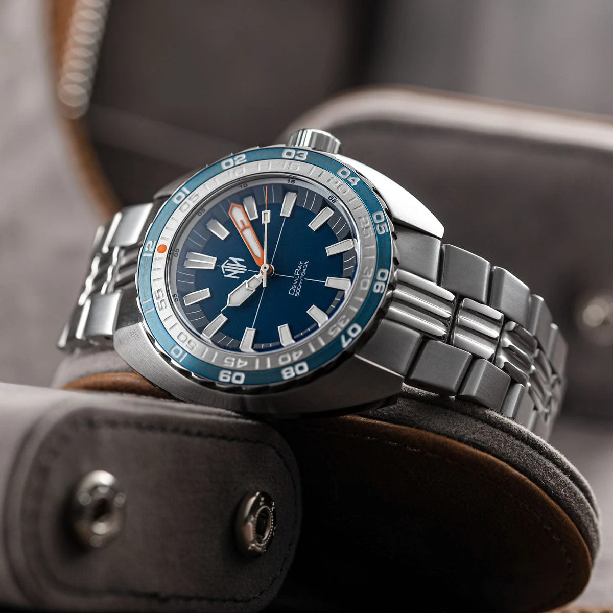 NTH DevilRay Dive Watch - Blue - WatchGecko Exclusive - Image 10