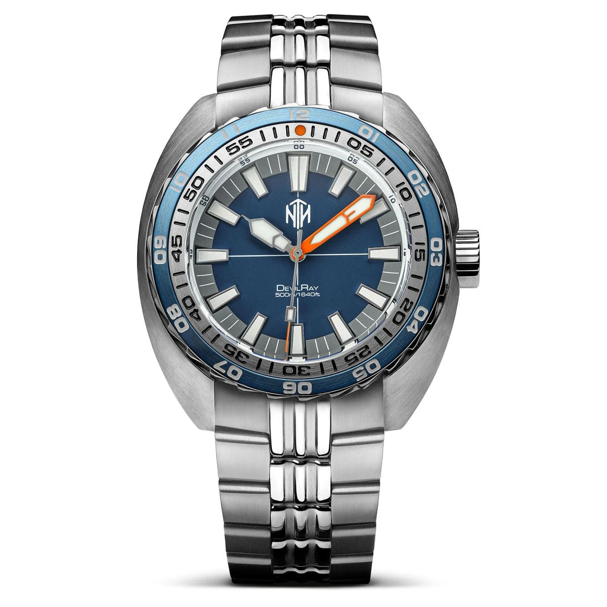 NTH DevilRay Dive Watch - Blue - WatchGecko Exclusive - Image 13