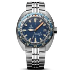 NTH DevilRay Dive Watch - Vintage Blue - WatchGecko Exclusive