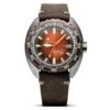 NTH DevilRay - Vintage Orange - Leather Strap - WatchGecko Exclusive