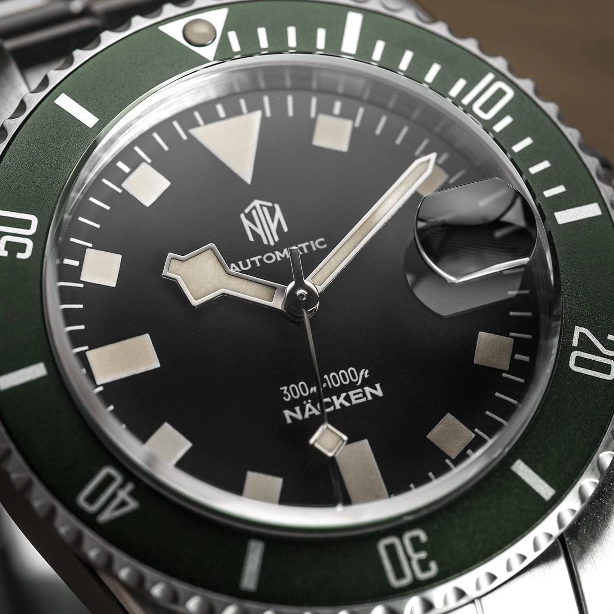 NTH Näcken Dive Watch - Reef Green - WatchGecko Exclusive - Image 6