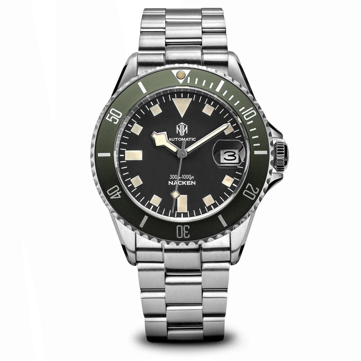 NTH Näcken Dive Watch - Reef Green - WatchGecko Exclusive - Image 8