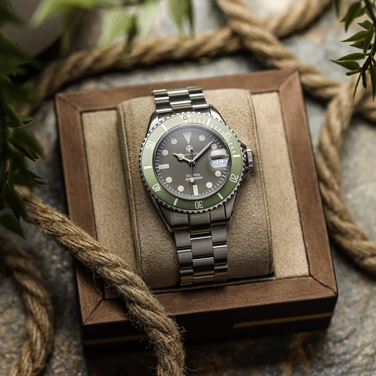 NTH WatchGecko Exclusive Replacement Bezel - Reef Green - Image 2