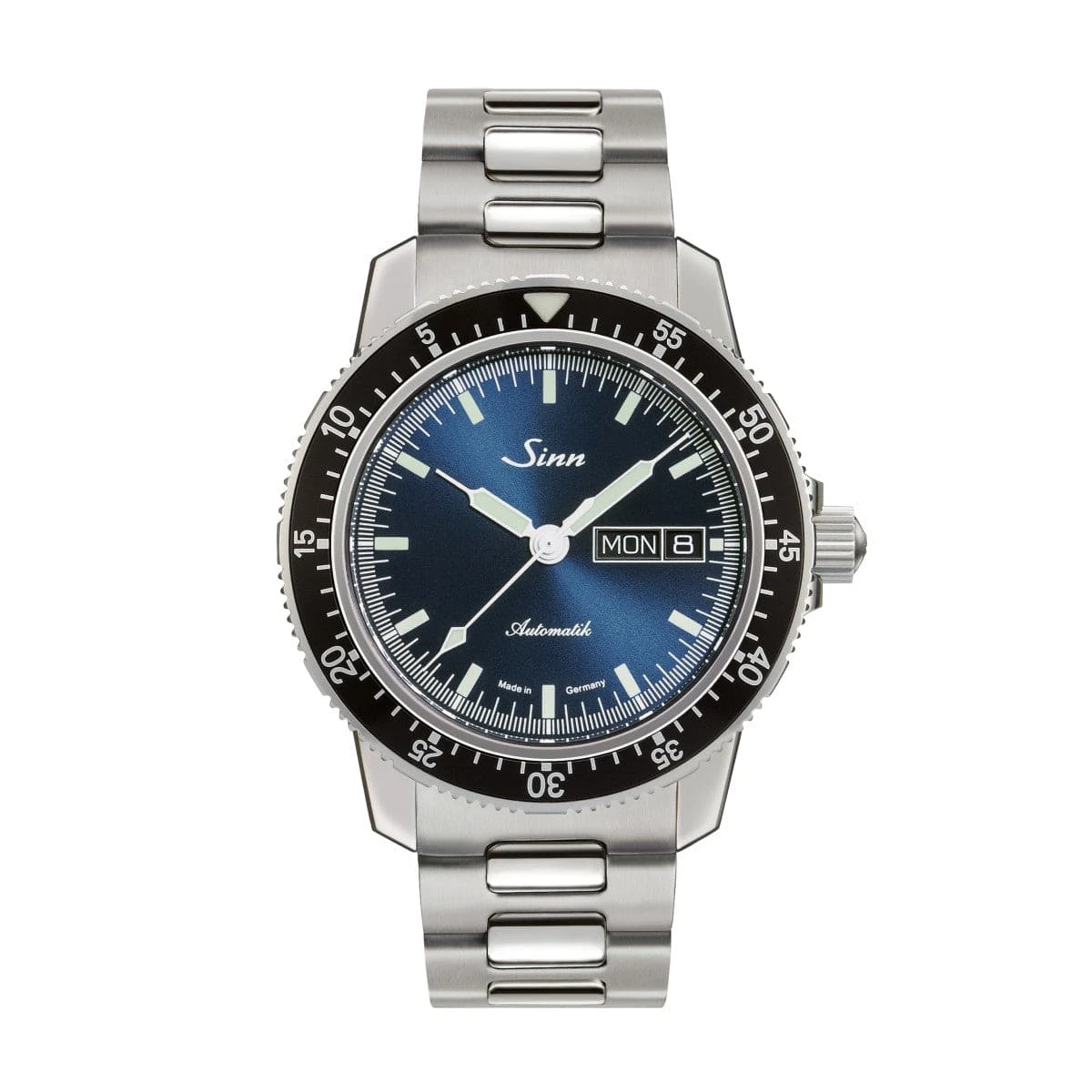 Sinn 104 St Sa I Automatic Sports Watch - Blue Dial - Solid Bracelet - Image 2