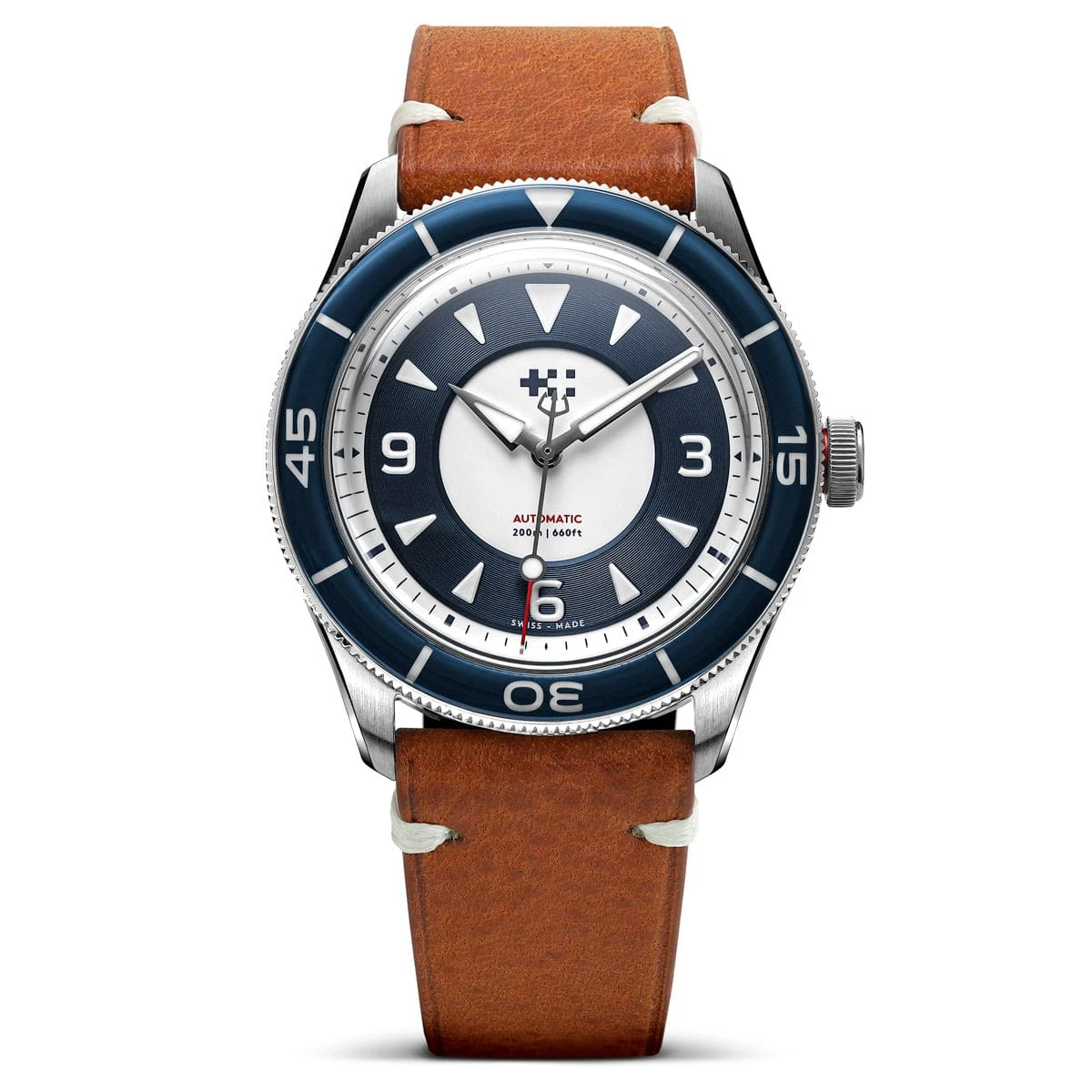 Christopher Ward + WatchGecko C65 Aquitaine - Overton Coral Leather - Image 11